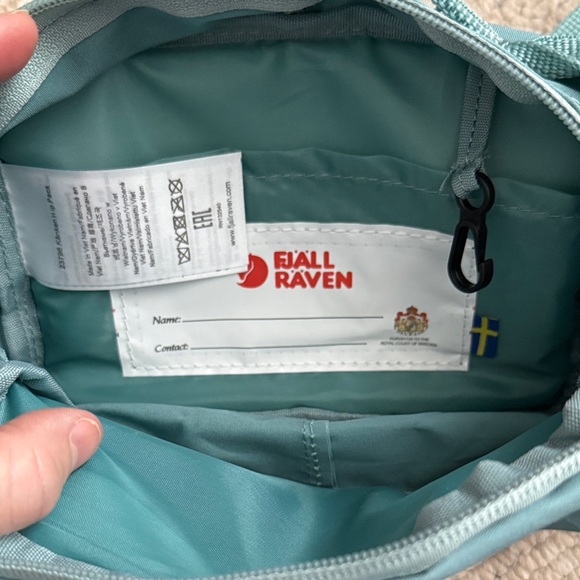 NWOT - Fjällräven Kånken Sky Blue Hip Bag - Picture 3 of 7
